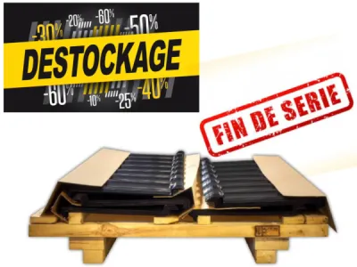 Déstockage de tuiles métalliques