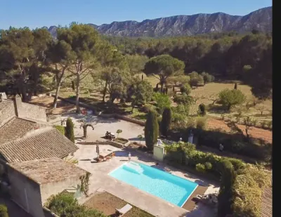 Mas vendu proche de Saint-Rémy-de-Provence avec vue sur les Alpilles