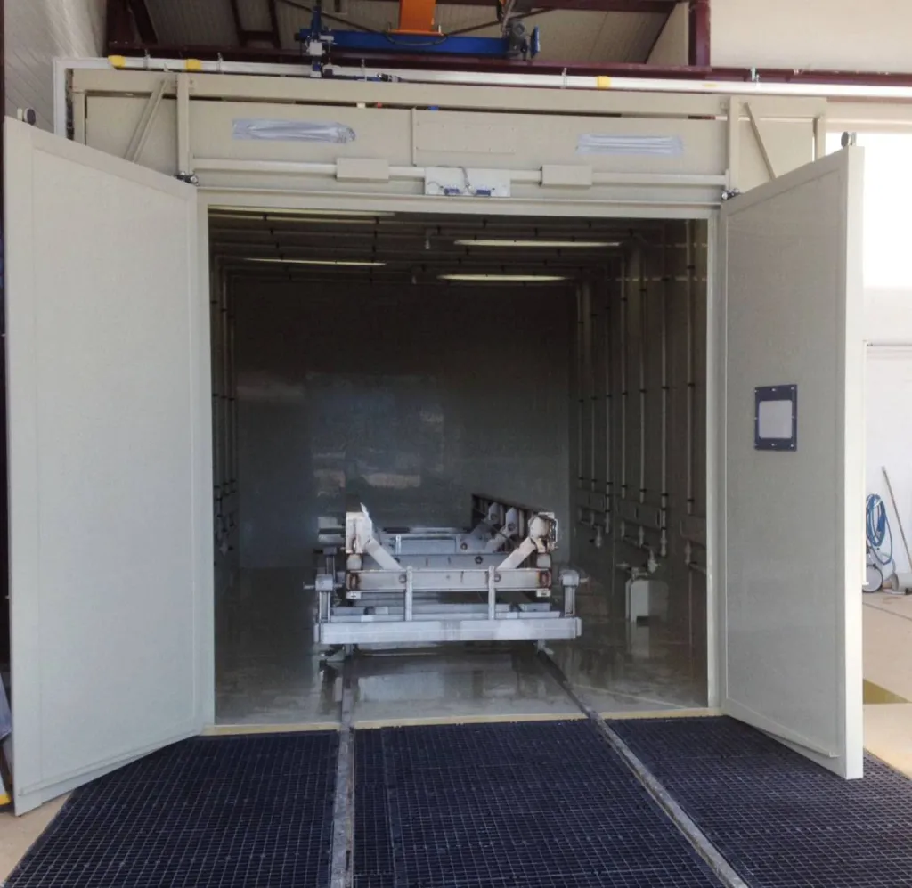 Cabine de décapage par aspersion - Technique de décapage des aciers inox