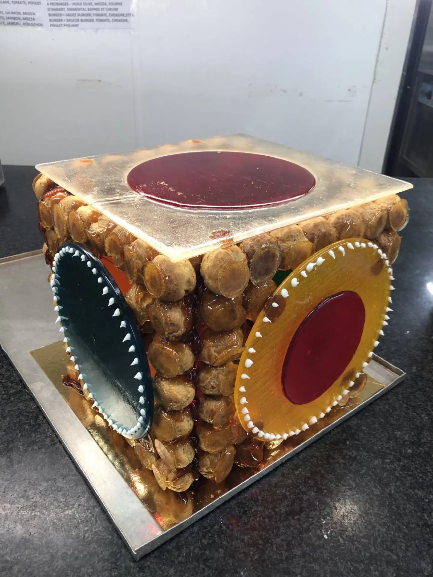 pièce montée cube, lyon