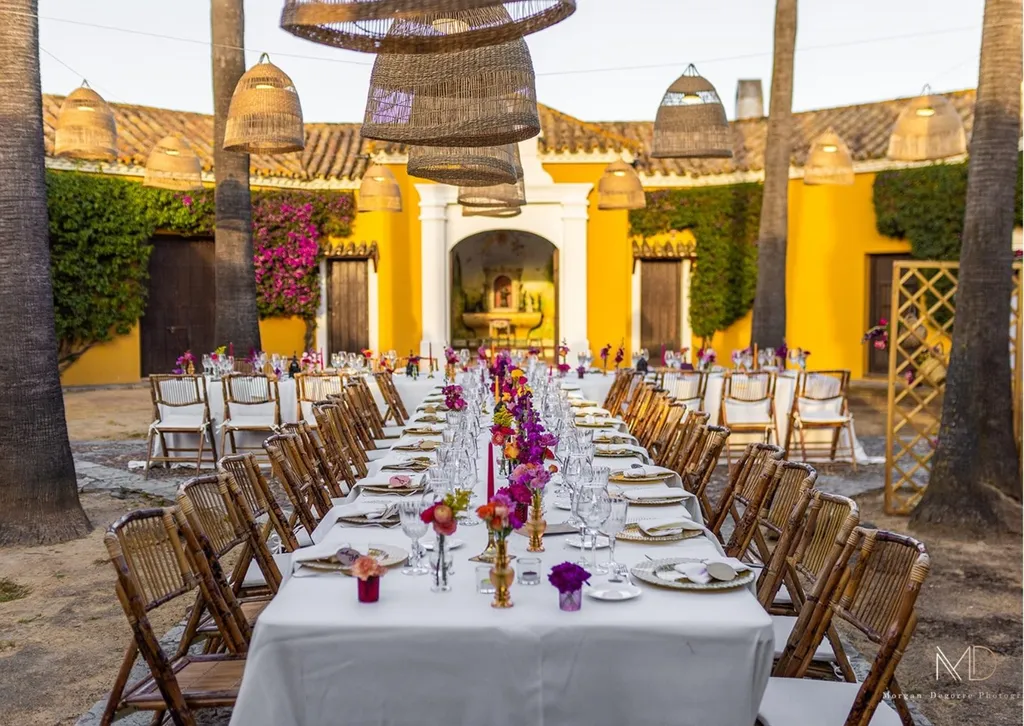 Destination Wedding planner pour votre mariage dans une hacienda de luxe à Séville en Andalousie 
