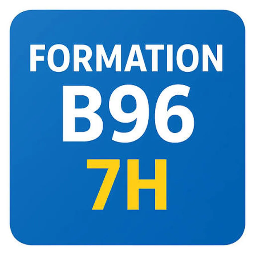 formation remorque B96 / 7h