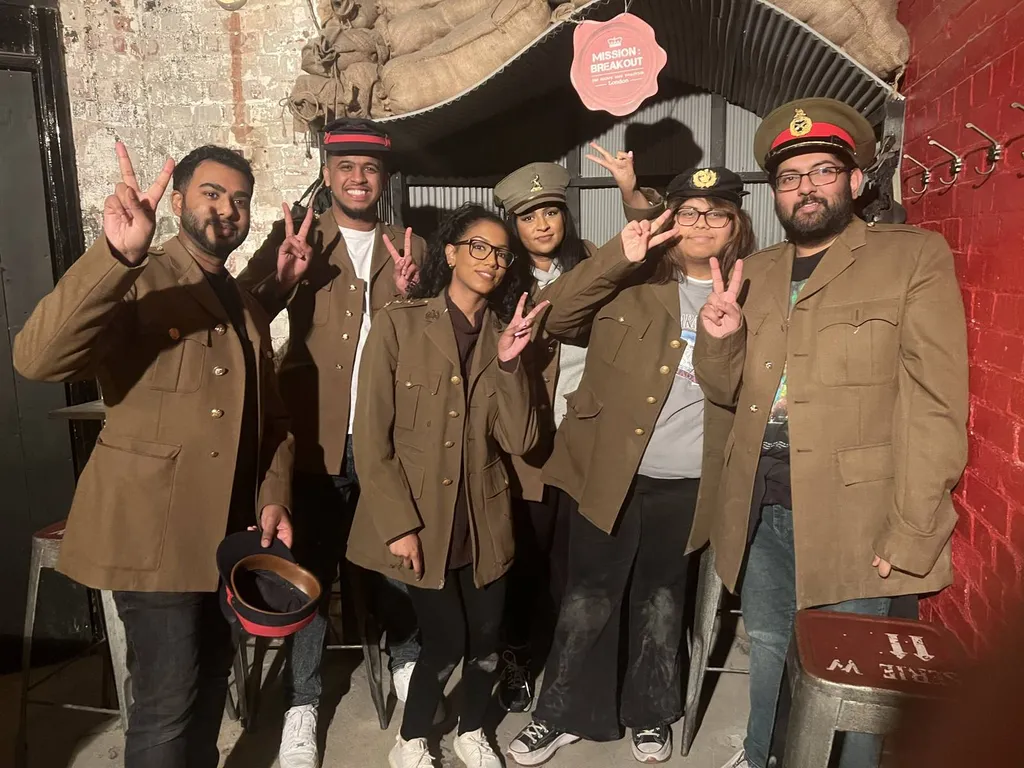 Group activity in London