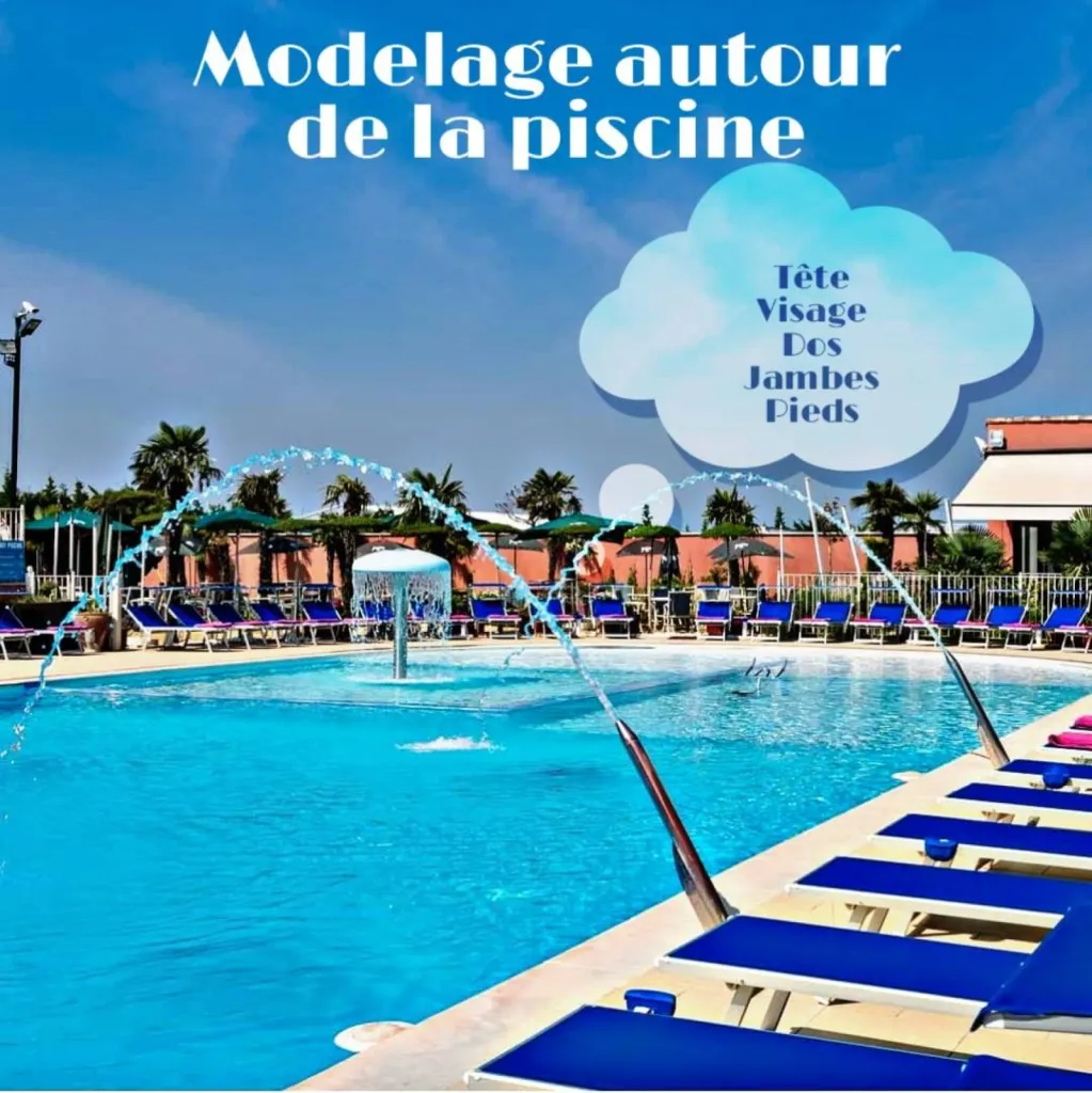 Profitez d'un évenement plaisir Chez Vito avec un massage en bord de piscine l'été 2020