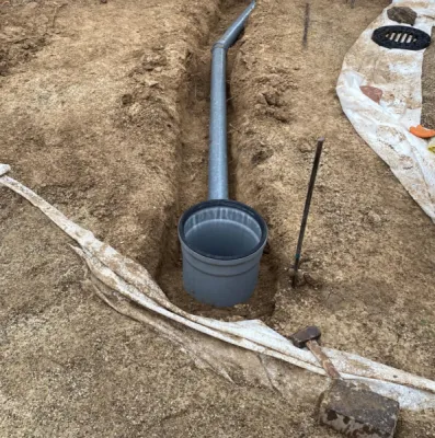 Travaux d'assainissement d'une maison à Strasbourg CLK 