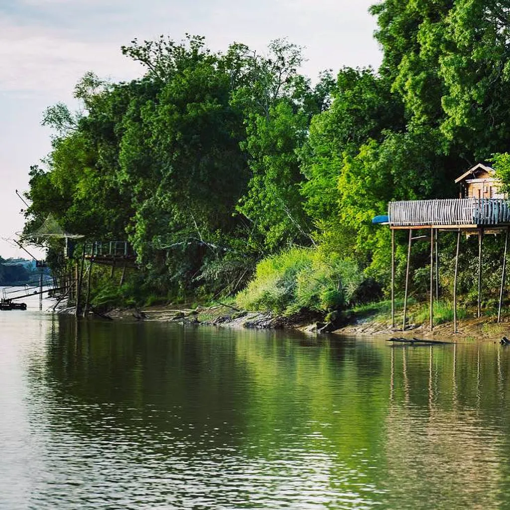 Dégustation avec un chef sur notre chaland sur la Garonne!