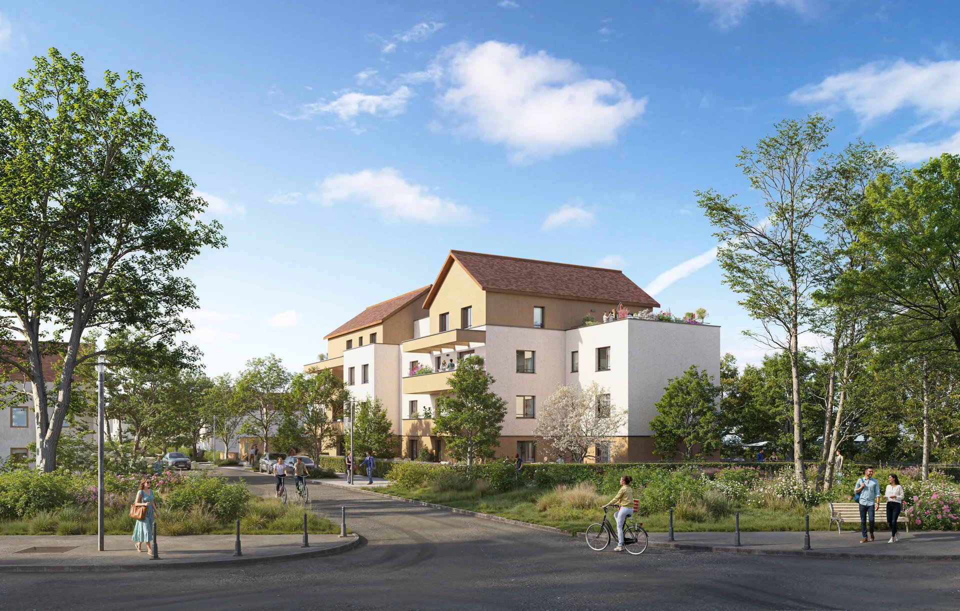 Projet neuf Ostwald grand exterieur