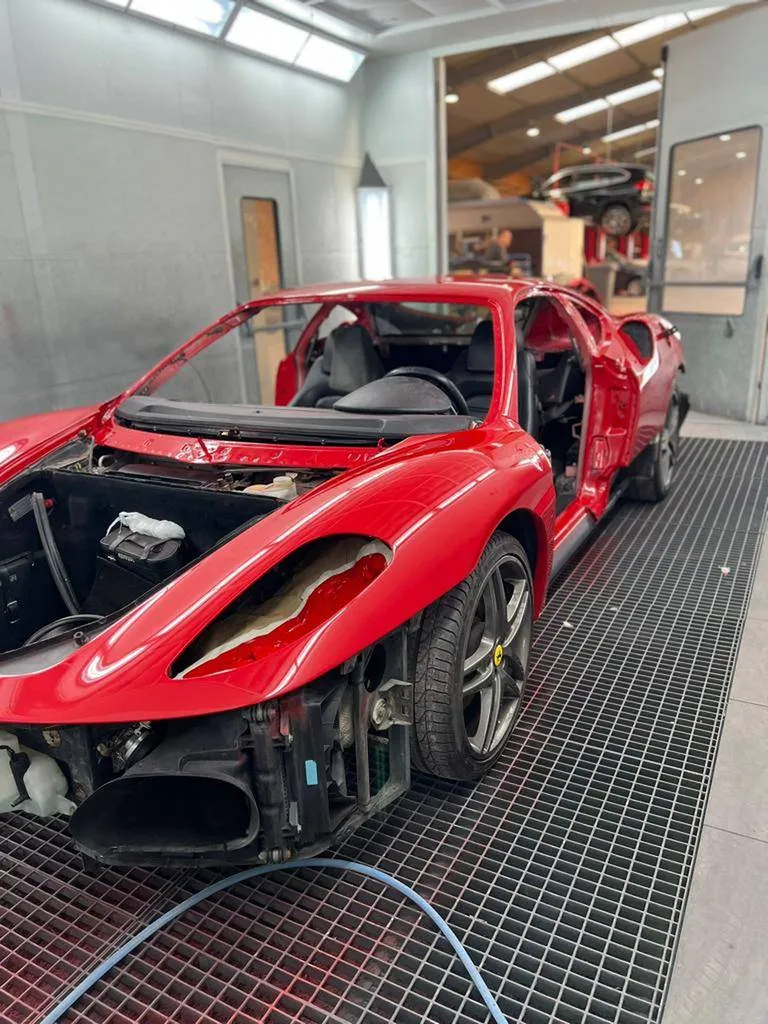 Reprise de peinture par un garage proche de Le Havre