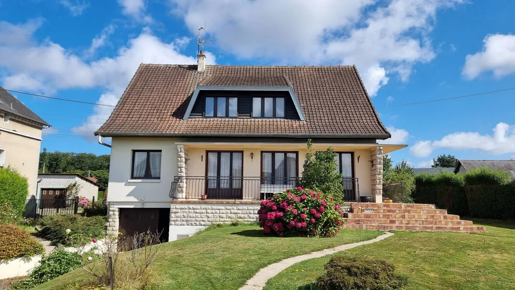 A vendre beau pavillon de 120 m² habitables avec possibilité d'aménagement supplémentaire, 4 chambres, sur le plateau Aliermontais 76510