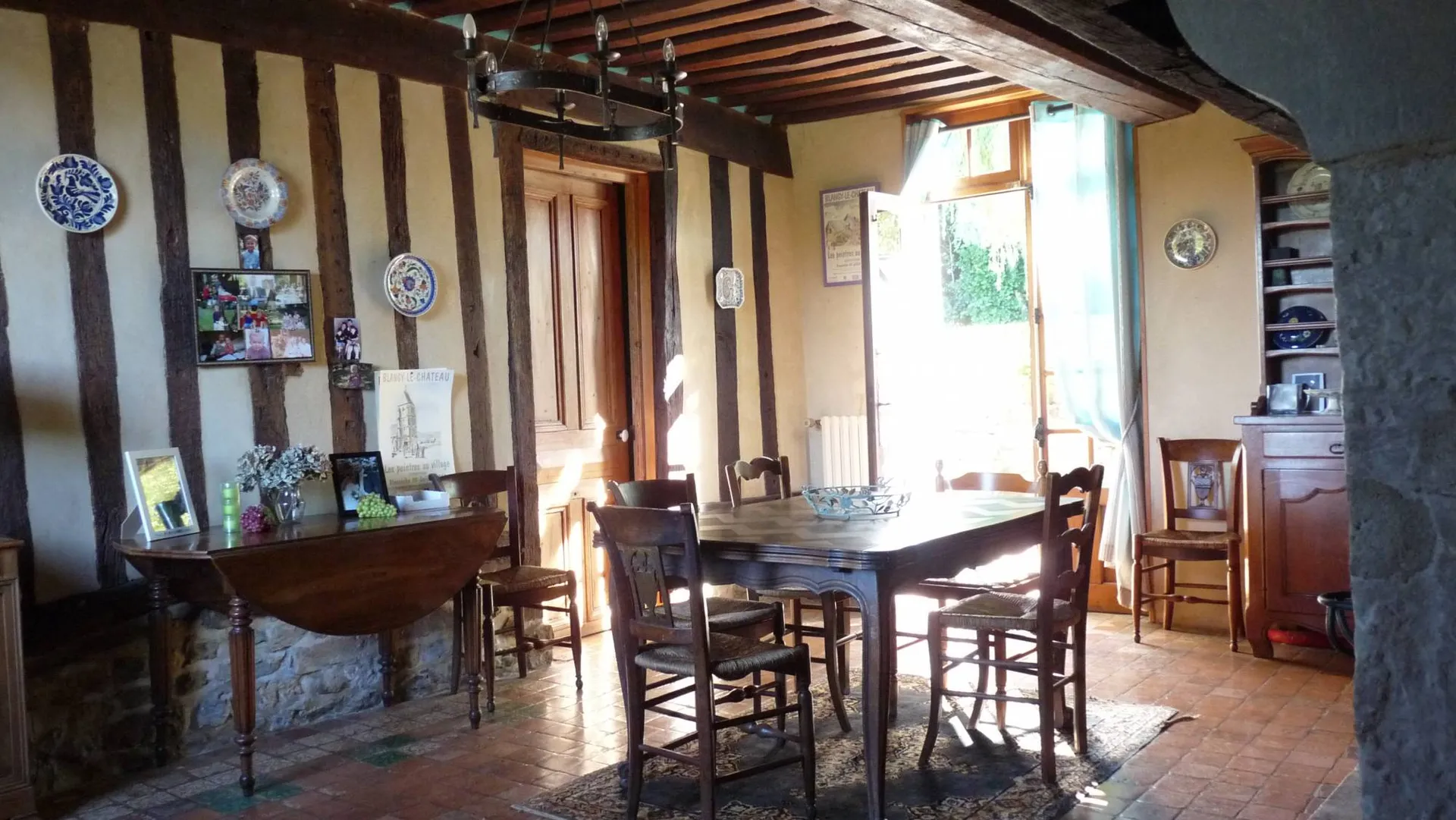 Vente manoir à colombages et ses 11 hectares région lisieux 14100