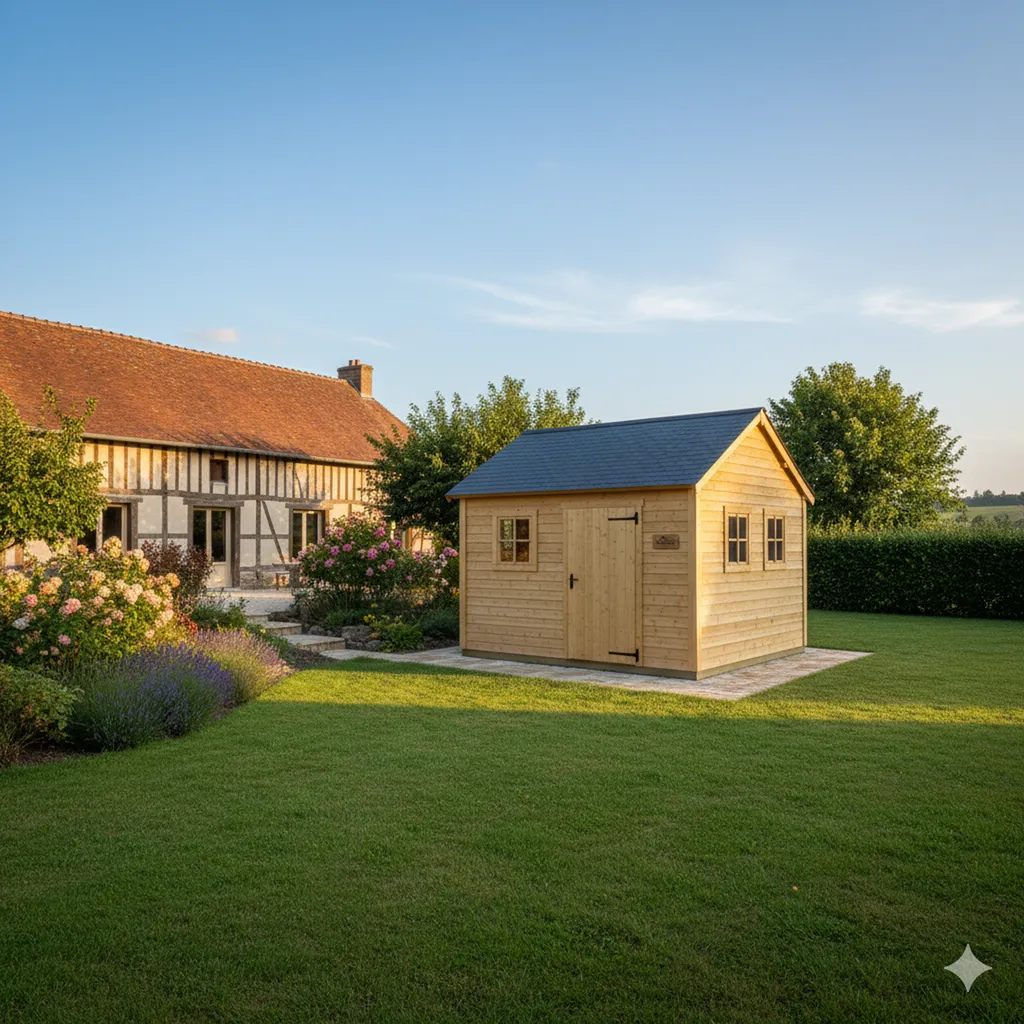 construction d'abri de jardin
