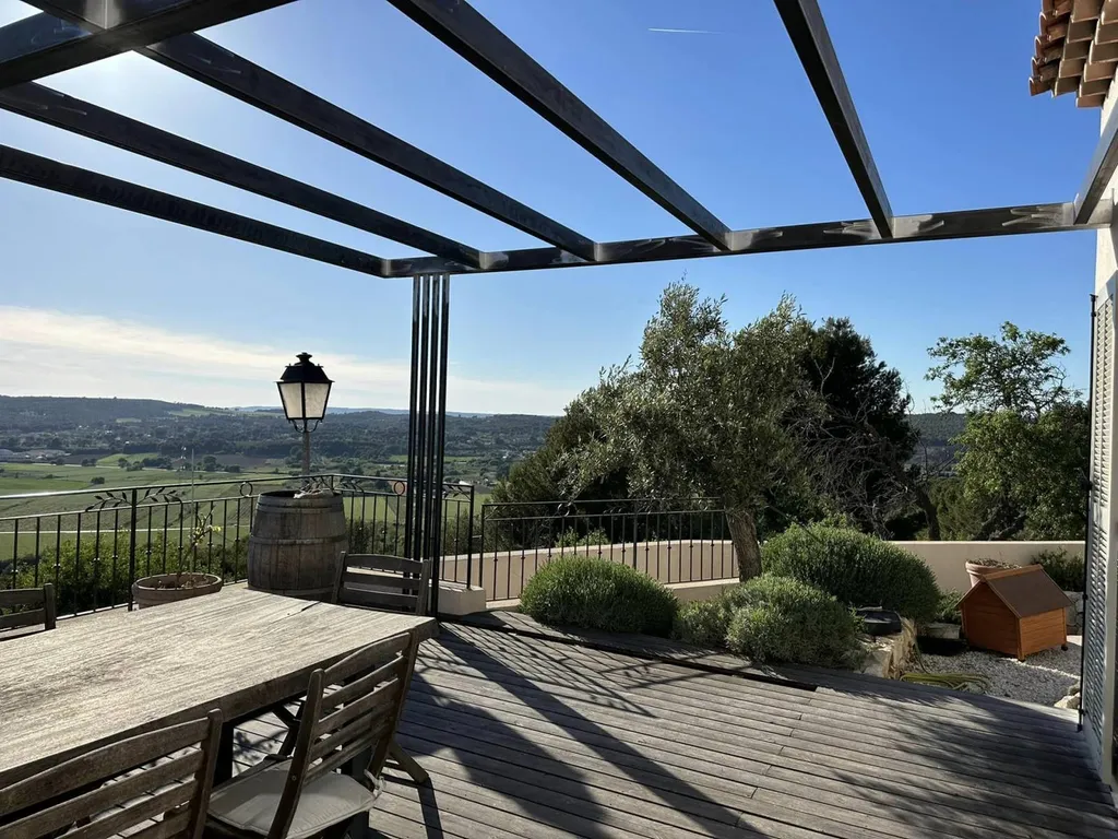 pergola tube carré sur mesure