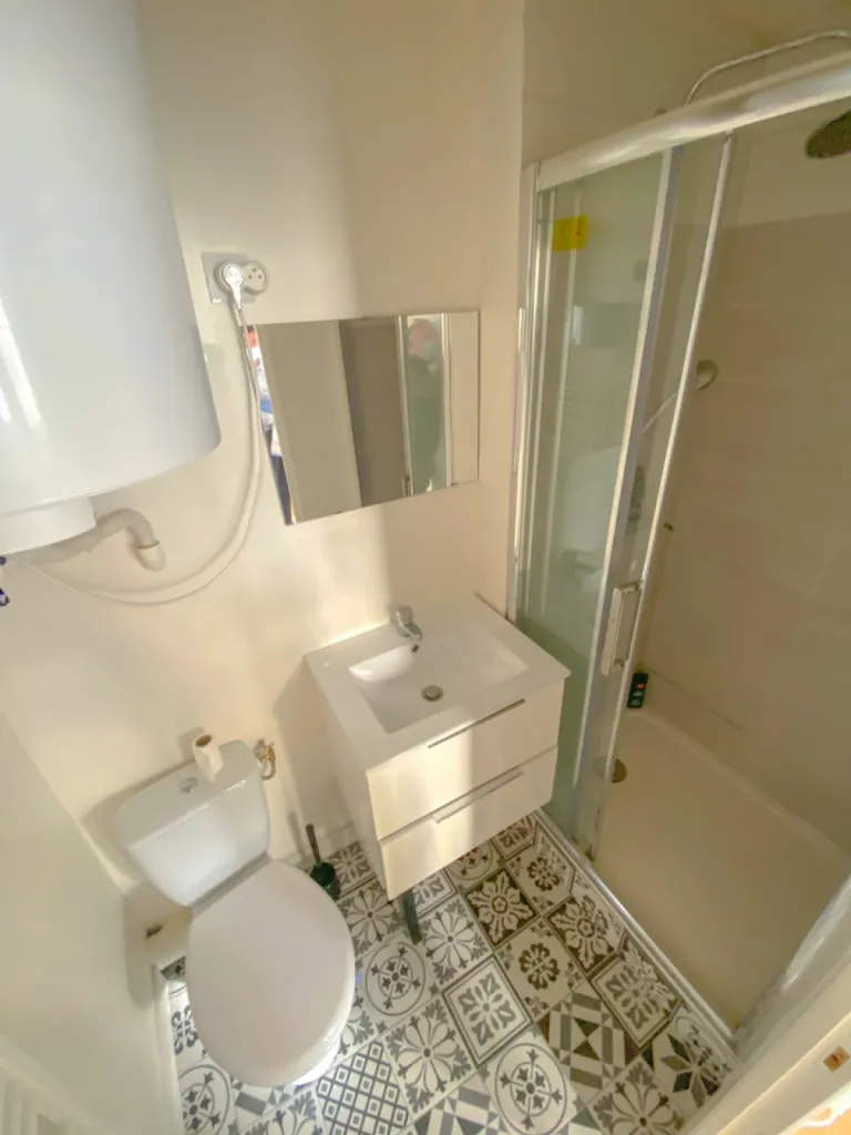 salle de douche italienne