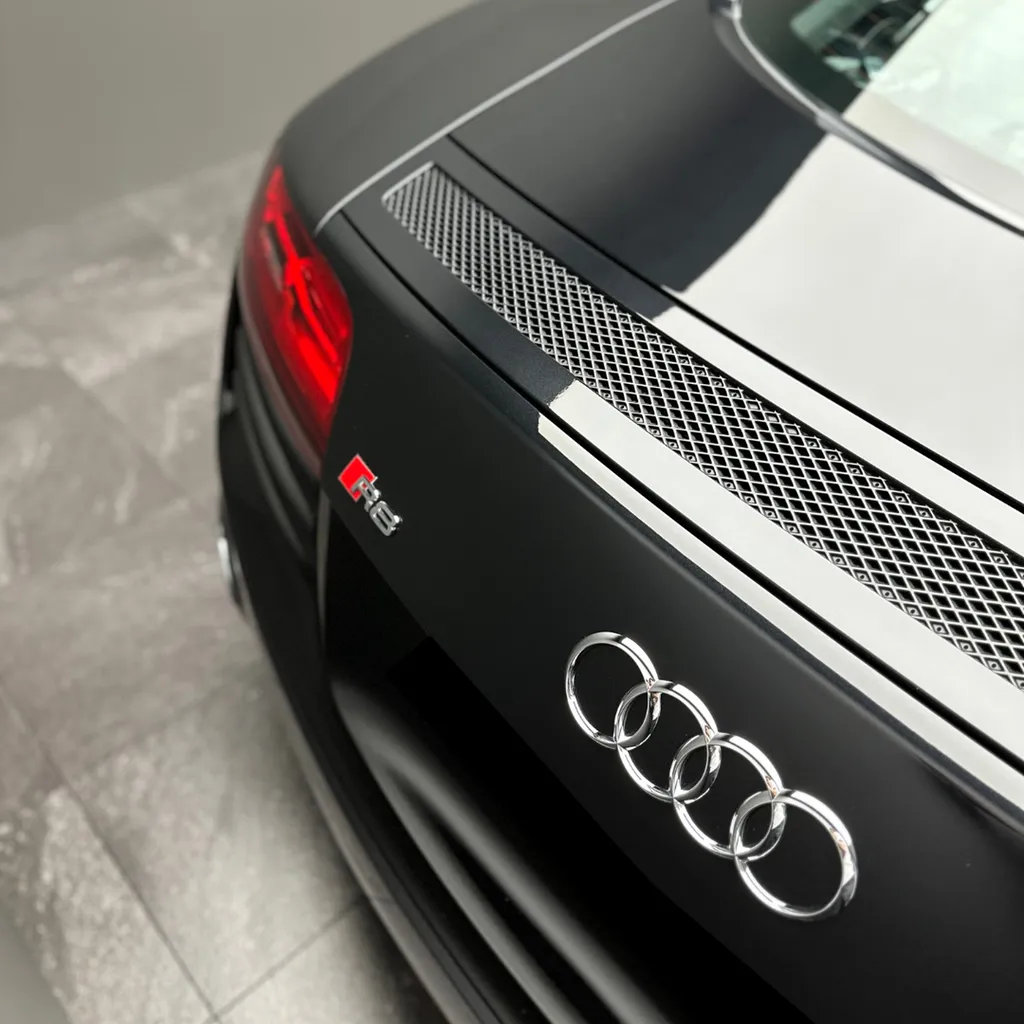Audi R8 protégée par un film de protection PPF au Mans en Sarthe