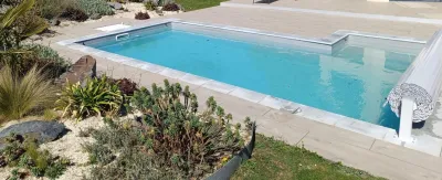 Pisciniste spécialisé en construction de piscine en panneaux acier avec liner près de Rouen : solution de piscine en dur au meilleur prix