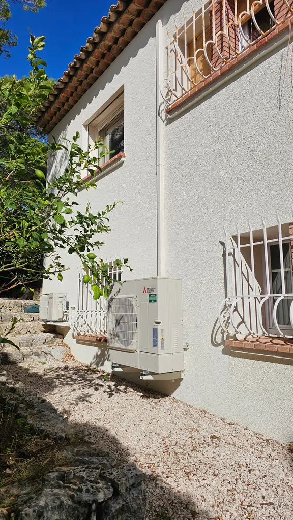 Coût global installation climatisation gainable Mitsubishi Electric pour grand séjour et 2 chambres à Saint-Raphaël