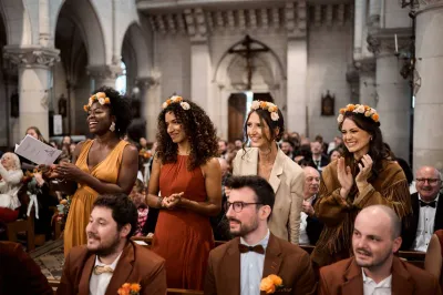 wedding ceremony in paris
