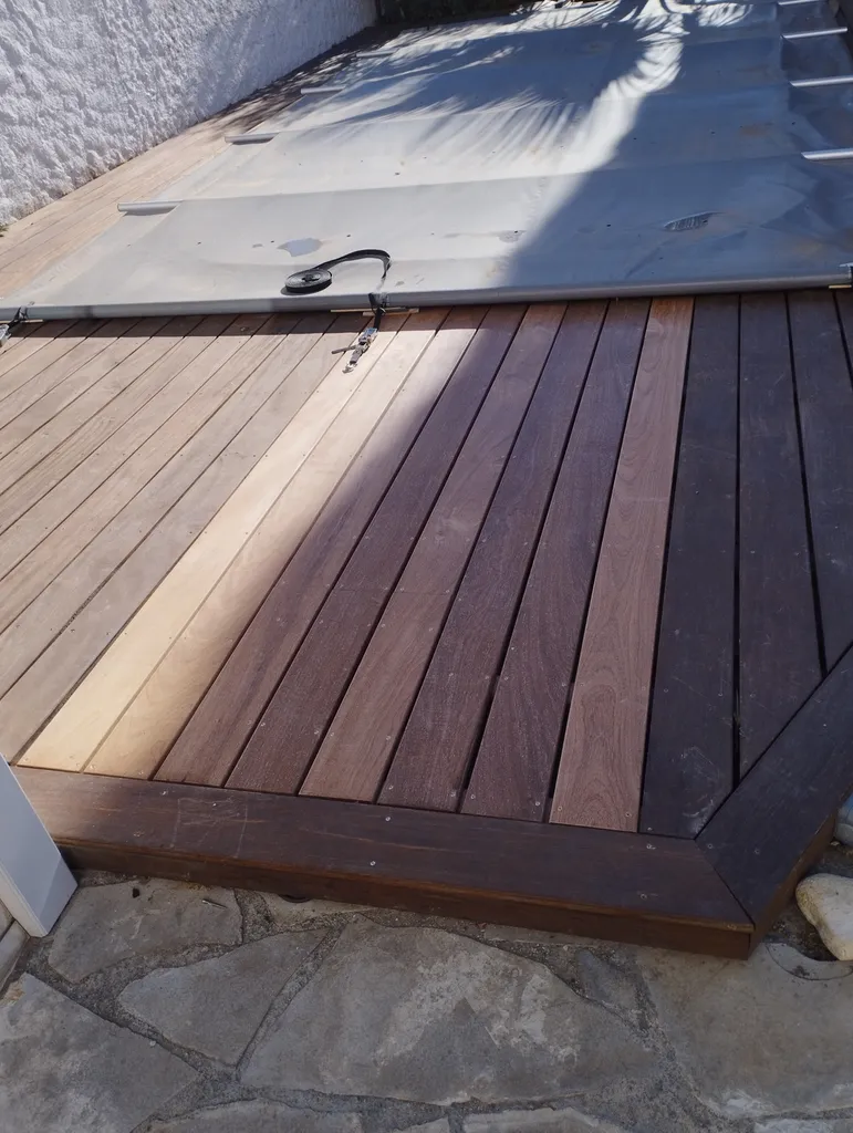 réparation de terrasse de 5 mètres carrés qui a brûlé sur Frontignan