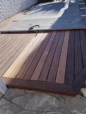 réparation de terrasse de 5 mètres carrés qui a brûlé sur Frontignan