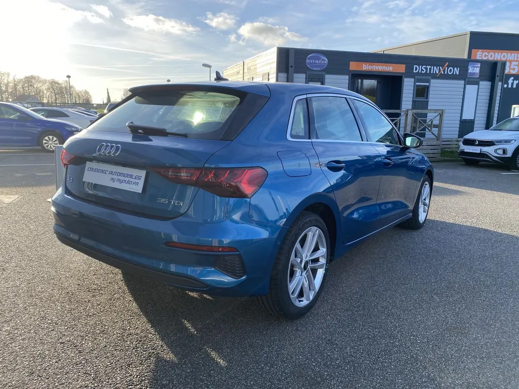 Audi A3 Sportback d'occasion 35 TDI 150 S-Tronic en vente chez votre concessionnaire près du Havre et de Rouen