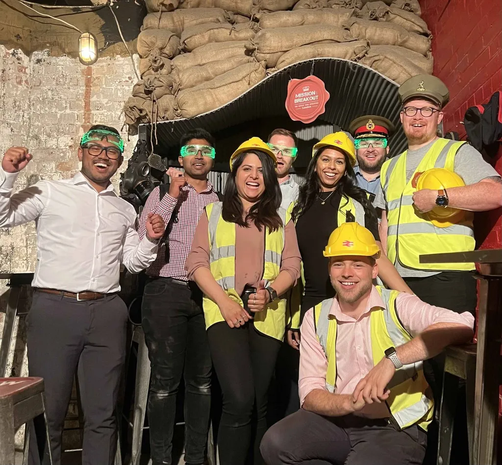 Immersive corporate event 