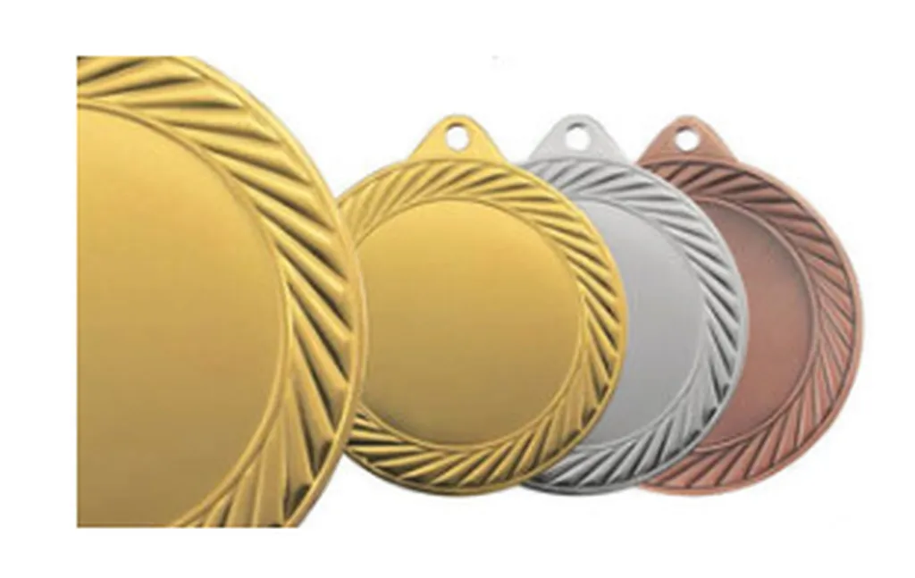 MEDAILLE DIAMETRE 70 MM CENTRE PERSONNALISE DIAM. 50 MM