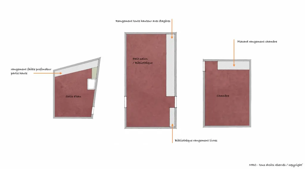 décorateur d’intérieur pour création rangement, bibliothèque, béton ciré et maison de ville à Aix-En-Provence 13100