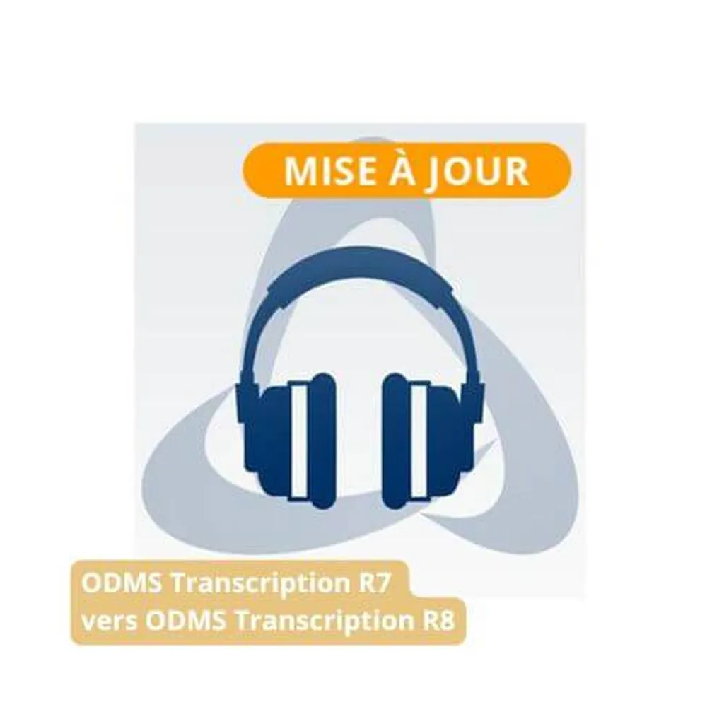 Mise à jour ODMS R7 Olympus Transcription vers ODMS R8 OM avec Dicma System Lyon