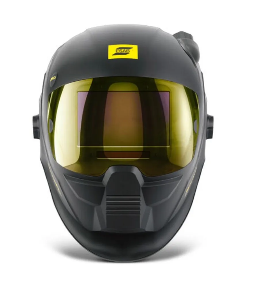 Cagoule de soudage ventilée ESAB Sentinel™ A60 Air : vision panoramique True Colour, protection respiratoire et confort premium pour soudeurs professionnels