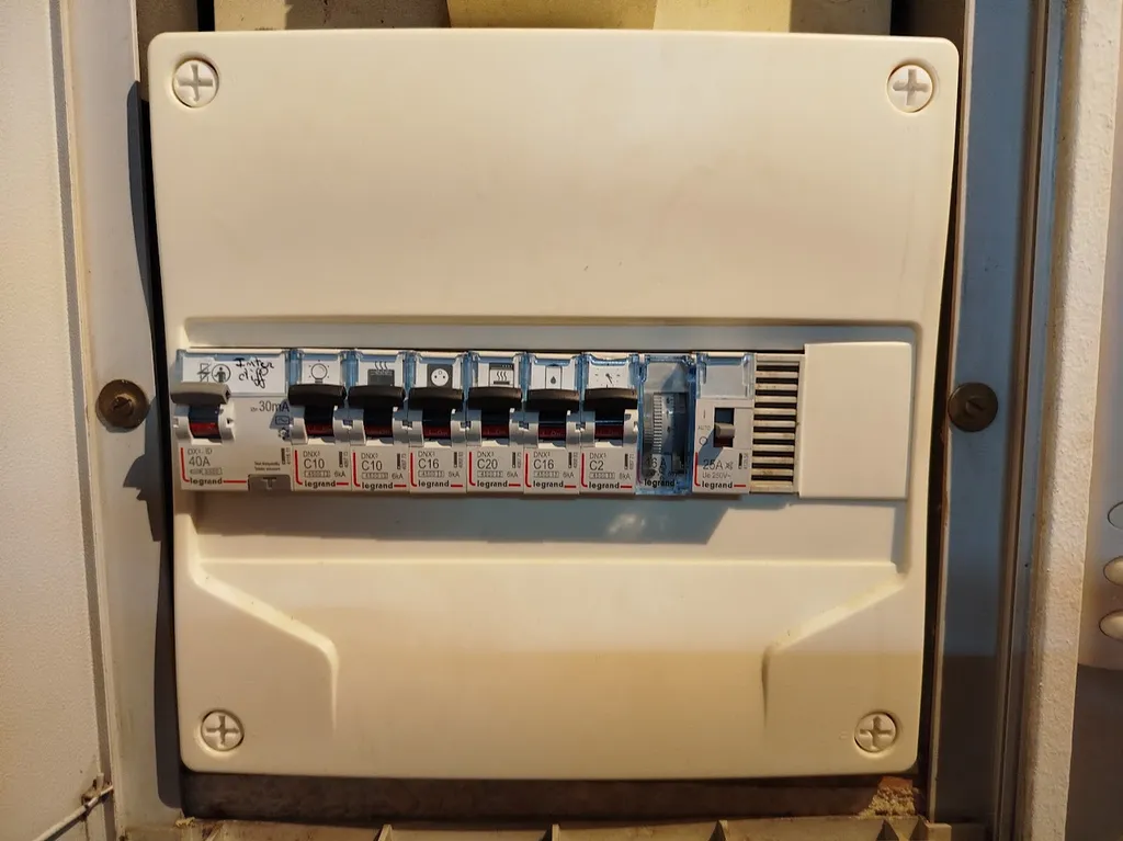 refaire son tableau electrique Legrand par infiny elec à Castelnau le lez