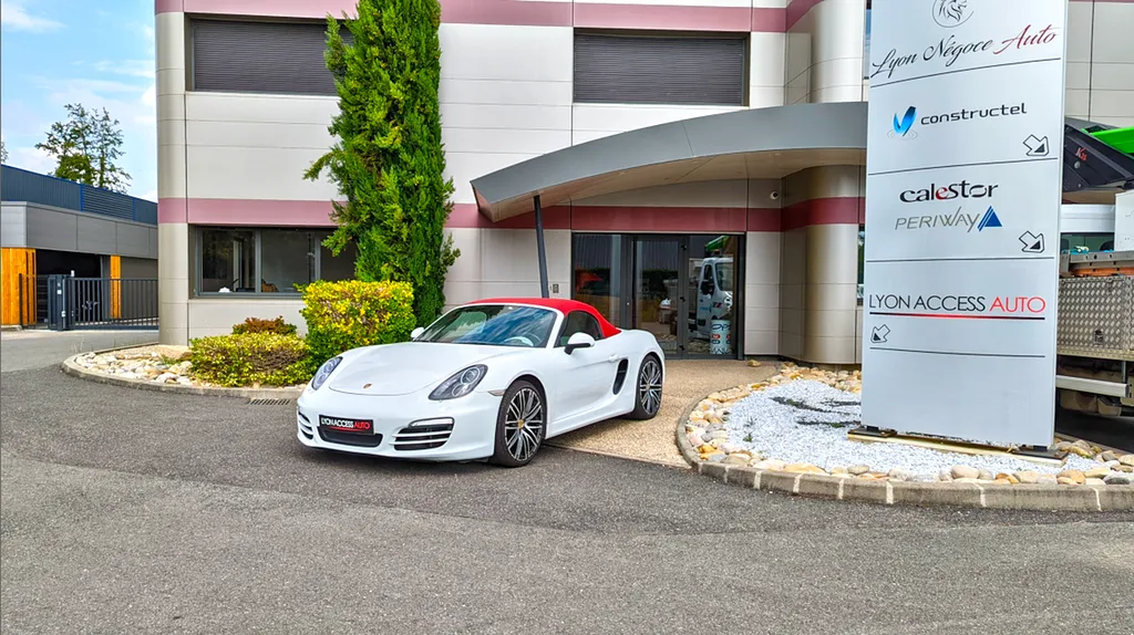 Autoradio Carplay sur Porsche Boxster Lyon Access Auto