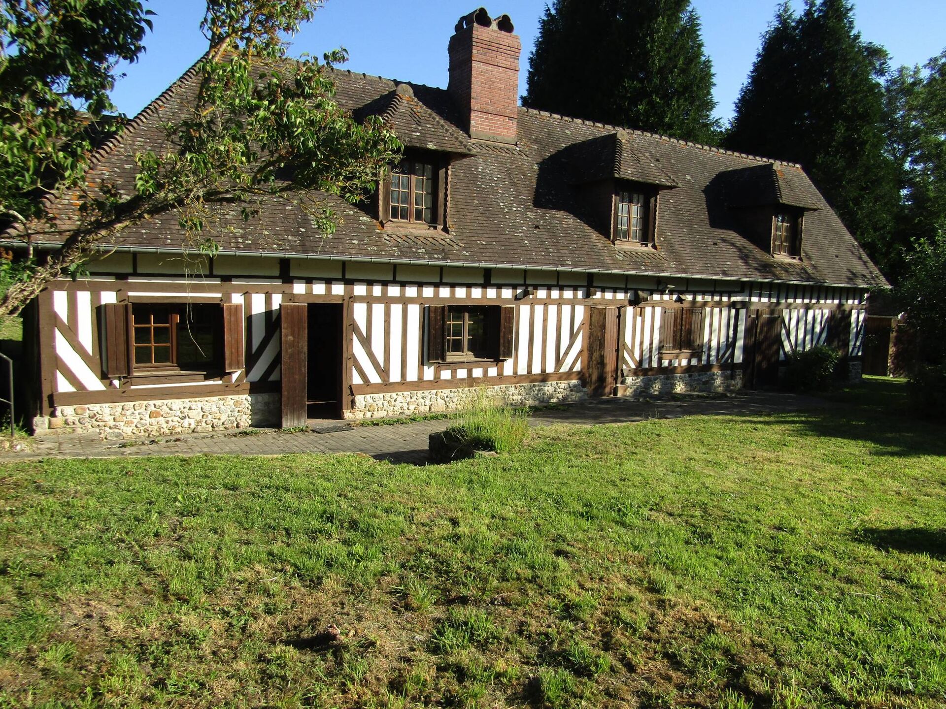 Maison normande, région Orbec, Calvados 14.