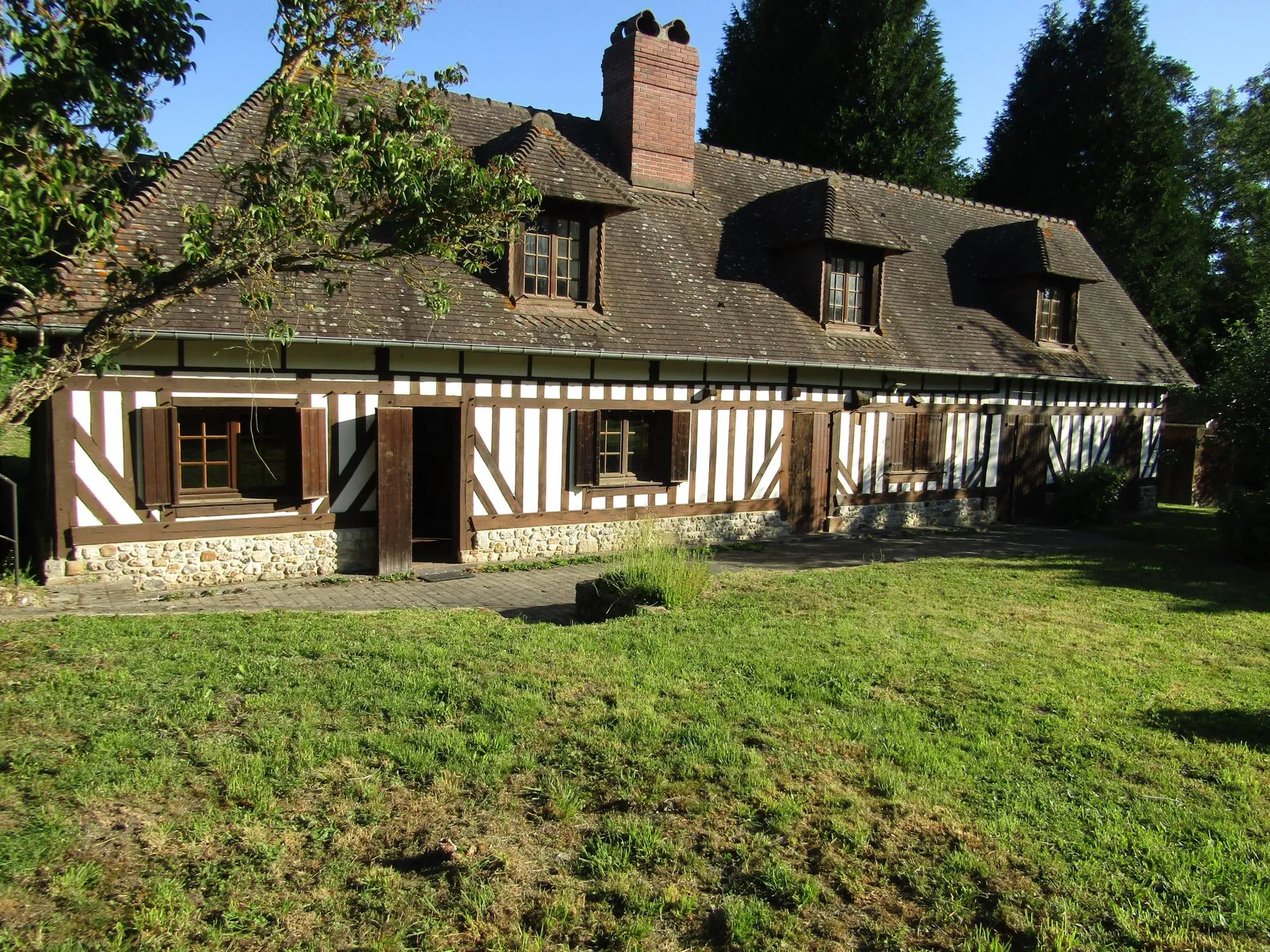 Maison normande, région Orbec, Calvados 14.