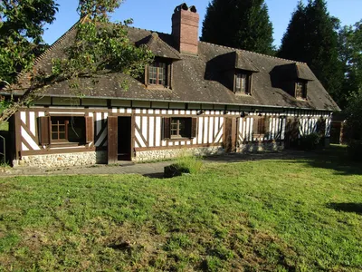 Maison normande, région Orbec, Calvados 14.