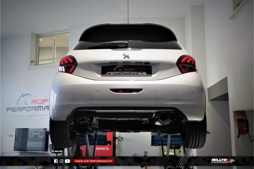 Ligne d'échappement (cat-back) Milltek Peugeot 208 GTI | Carpentras