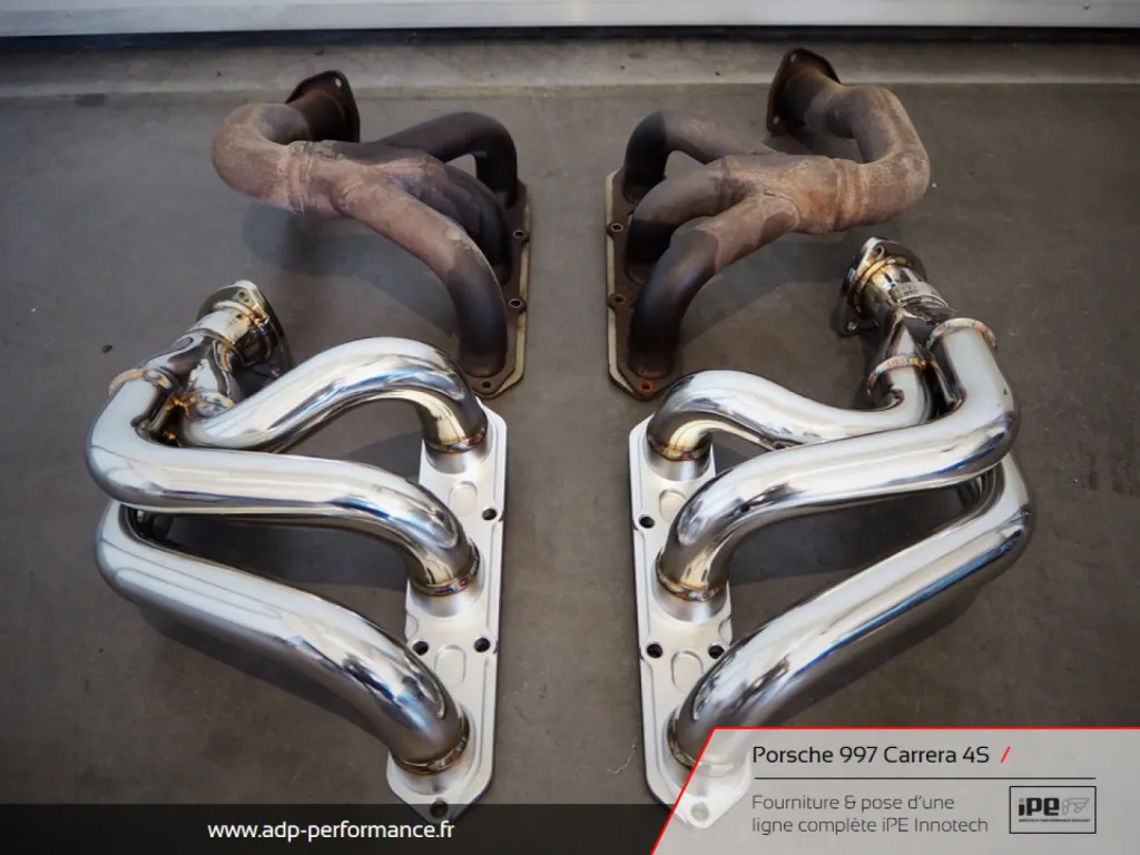 Ligne d'échappement iPE Innotech Porsche 997 Carrera 4S | Cannes