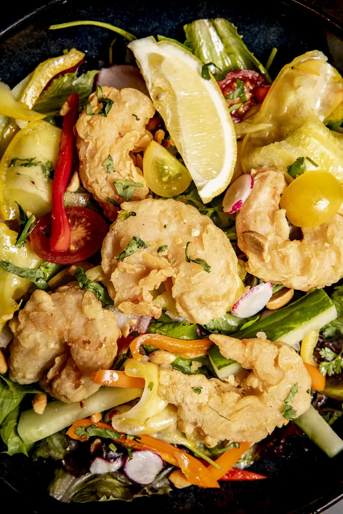Salade de crevettes