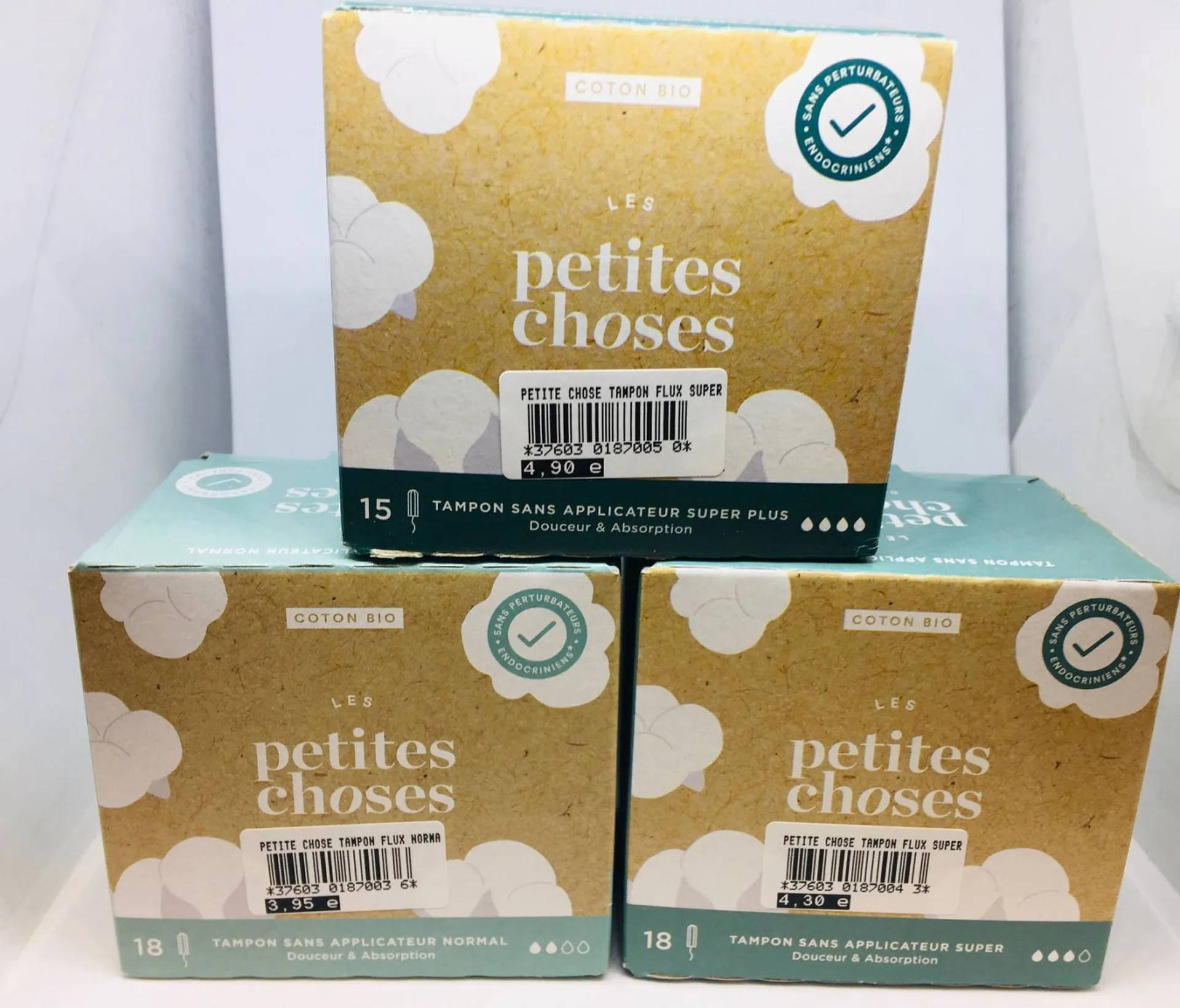 Tampons coton bio en pharmacie à marseille