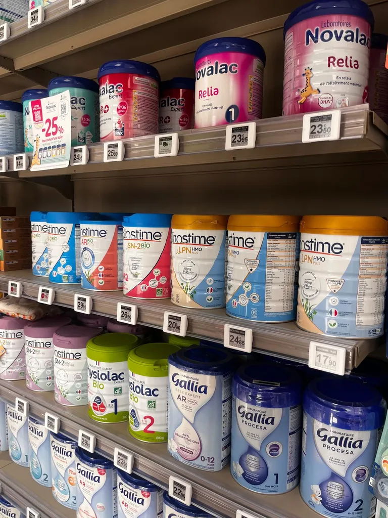 Laits Infantiles et Nutrition Bébé à la Pharmacie Pichon - Marseille 13012