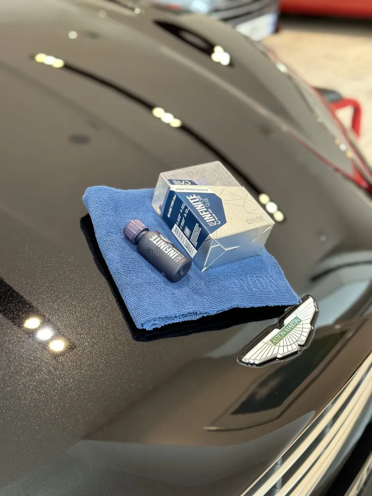 Centre de protection automobile centre de DETAILING protection céramique film de protection PPF Aston Martin LYon DB11 Volante