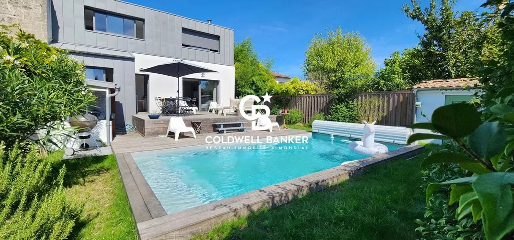 Maison à vendre Mérignac - 4 chambres, piscine, jardin et sous-sol aménagé