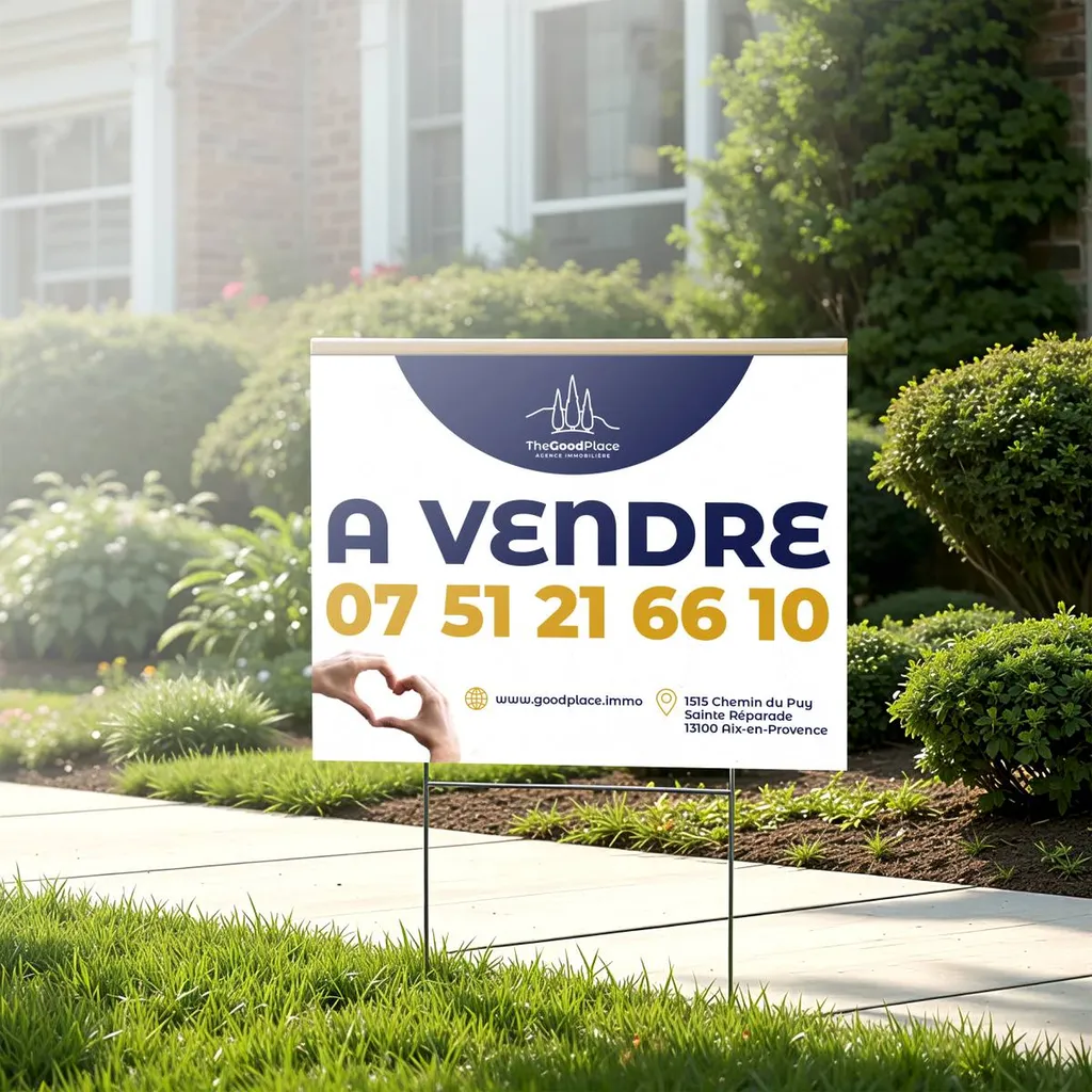 graphiste logo pour agence immobilière à aix en provence