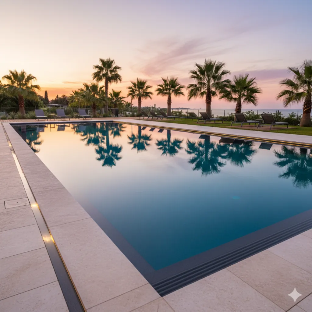 Aloha Piscines expert en piscines coque effet miroir sur Biscarrosse et ses environs région des grands lacs