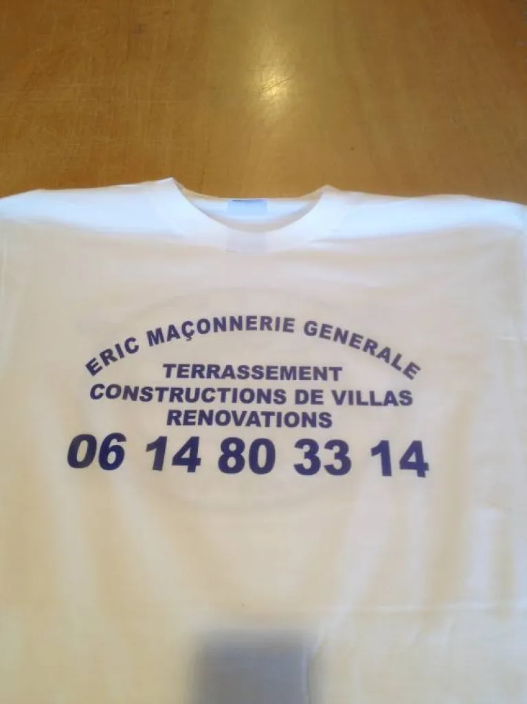 flocage sur ts blanc