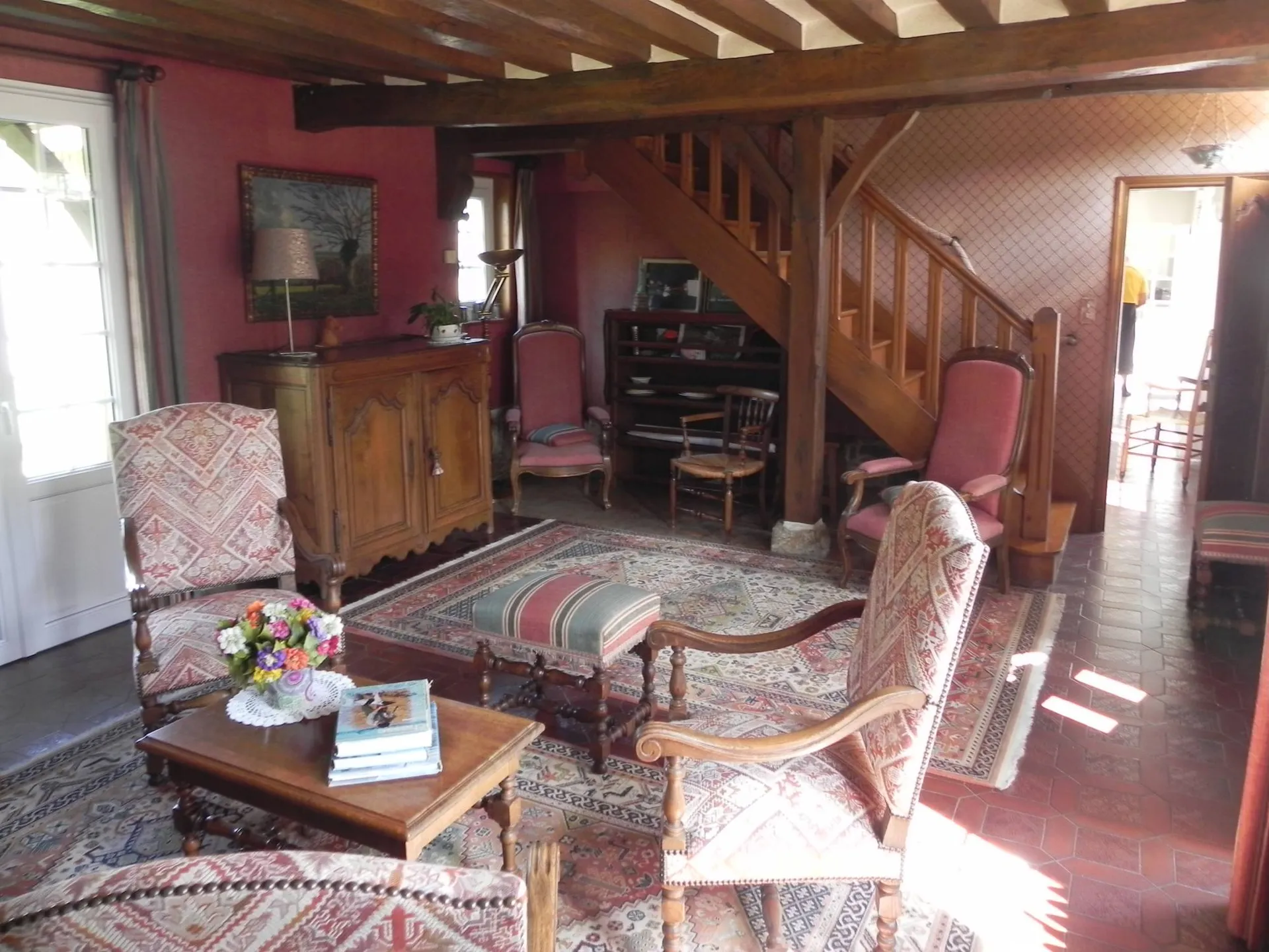 A vendre authentique demeure de caractère et son terrain arboré de 3Ha 40a en Normandie 14