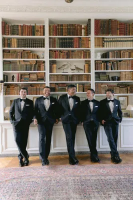 Elegant American Wedding in a Luxury Castle Normandy
