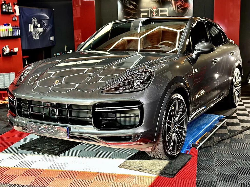 DETAILING full protection PPF Porsche Cayenne coupe turbo S