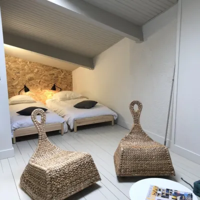 Appartement rénové à Lacanau avec lumière, confort et design, par l’Atelier D. architecte d’intérieur à Bordeaux