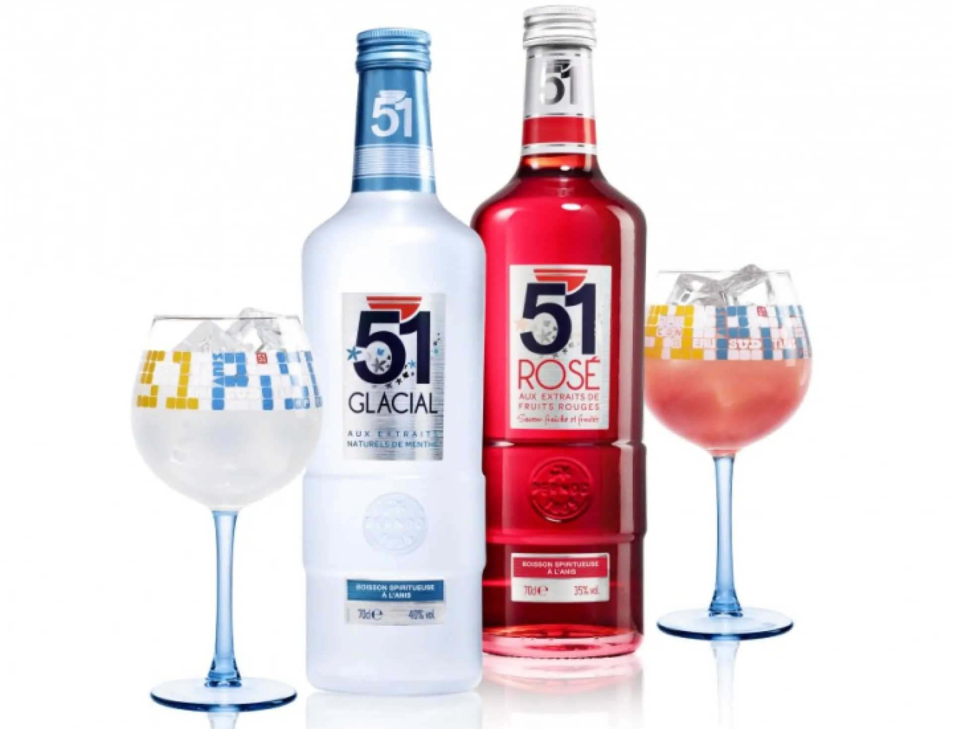51 Glacial et Rose