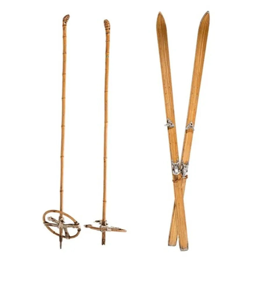 ou louer des skis en bois pour décoration proche du Havre 76